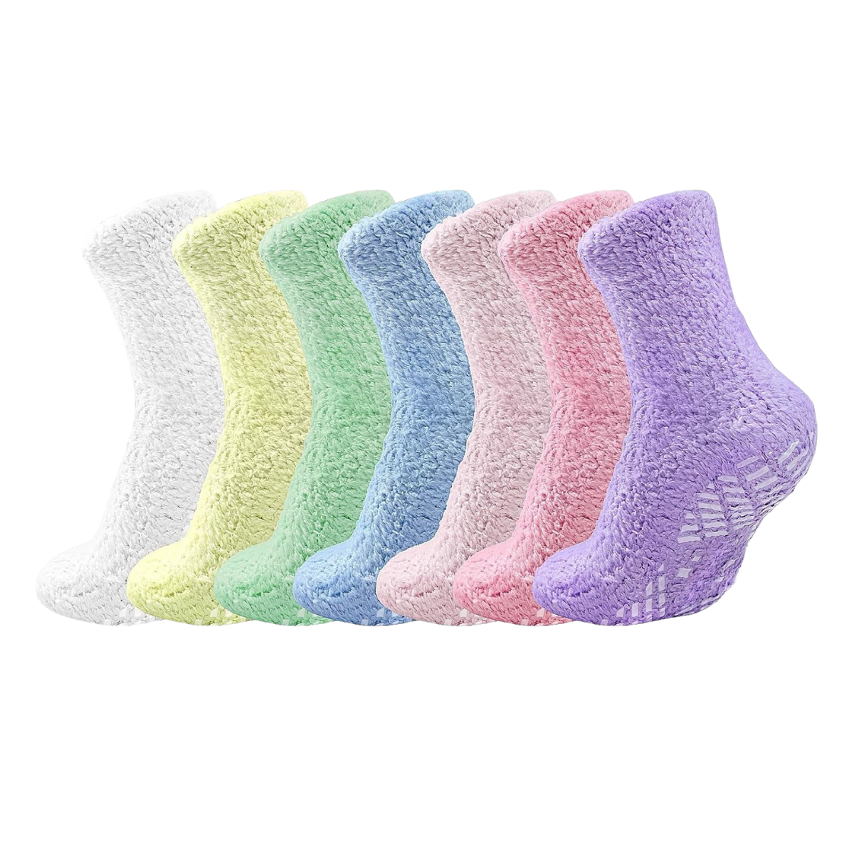 Winter Fuzzy Plush Cozy Soft Fluffy Grip Socks for Women and Men