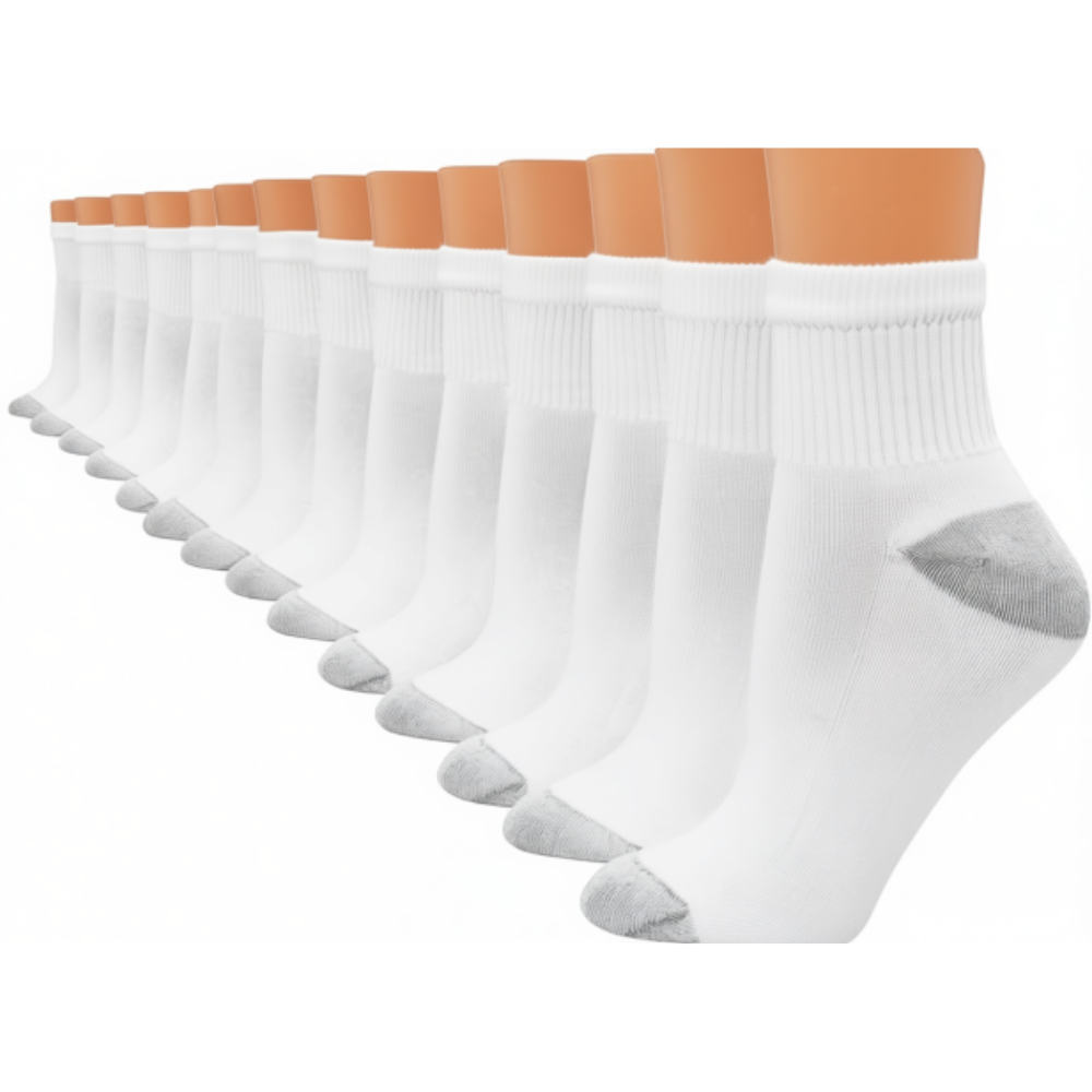 Pack Of 14 Women Ankle Socks Soft Moisture Wicking 
