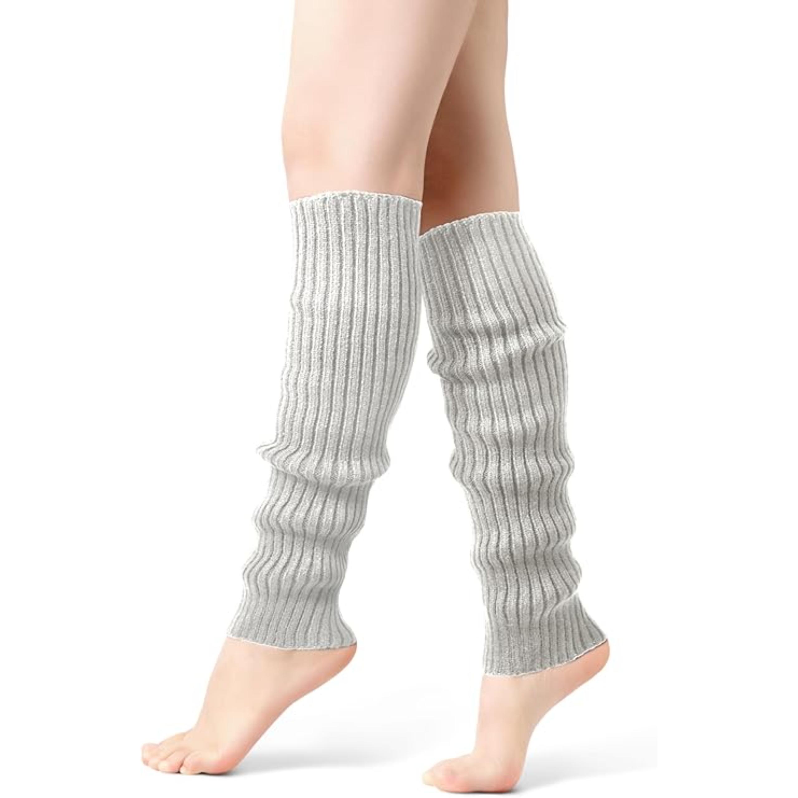 Soft Knitted Warmers For Women With 80s Retro Look