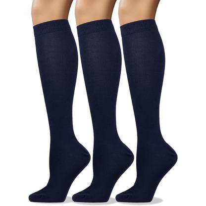 Women Soft Combed High Long Seamless Socks