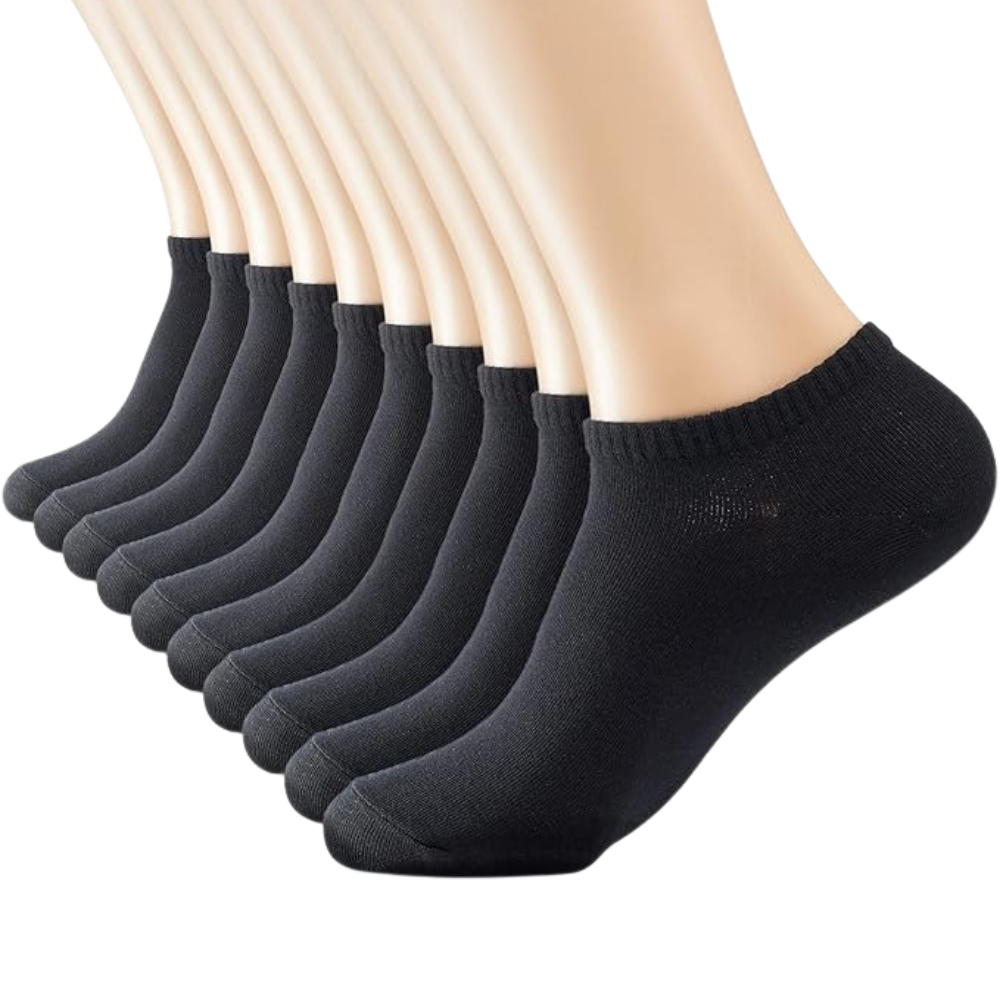 Multipack Of Thin Cotton Low Cut Socks 