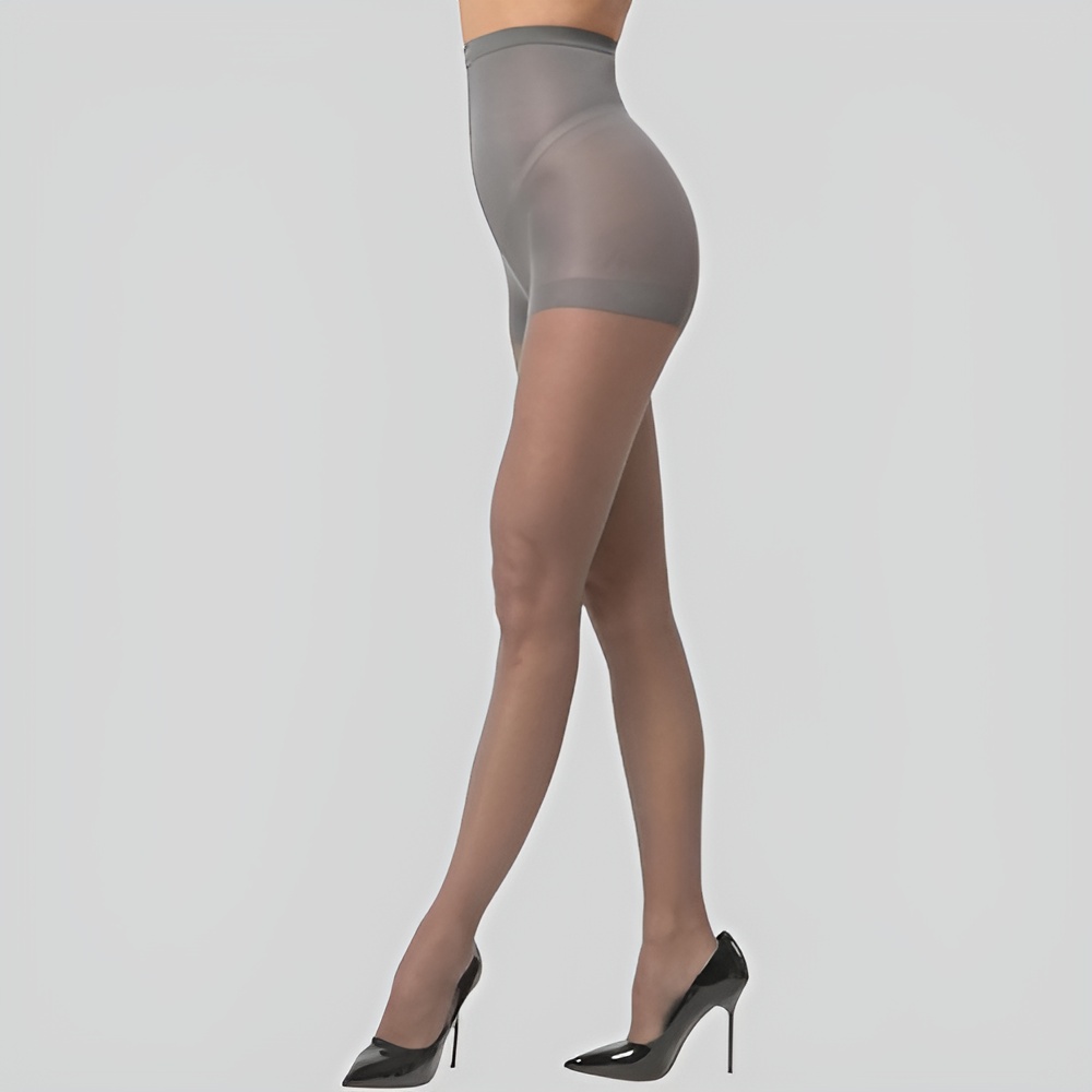 3 Pairs High Waist Sheer Tights With Control Top For Women