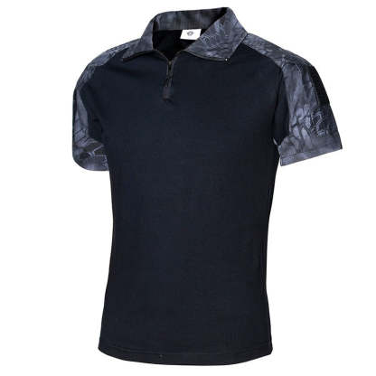 Men's Outdoor Tactical Military Camouflage T-shirt-USA Camp Zone