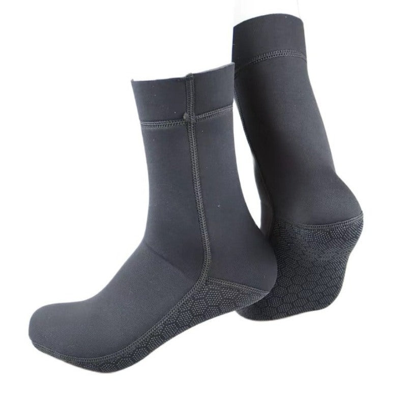 Underwater Winter Scuba Diving Beach Socks-USA Camp Zone