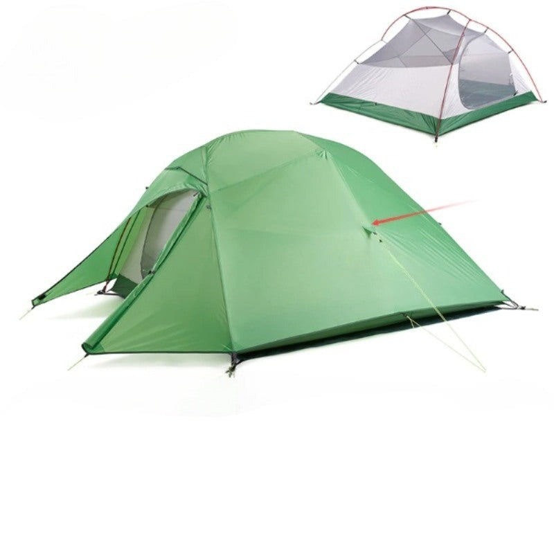 Waterproof 3 Person Ultralight Nylon Camping Tent-USA Camp Zone