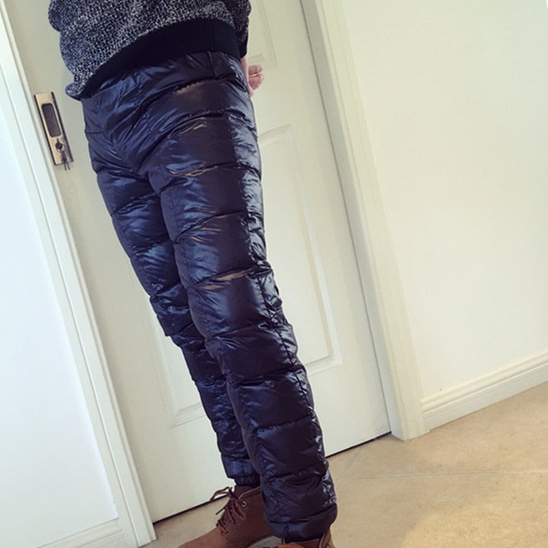 High Waist Outdoor Men Winter Trekking Trousers-USA Camp Zone