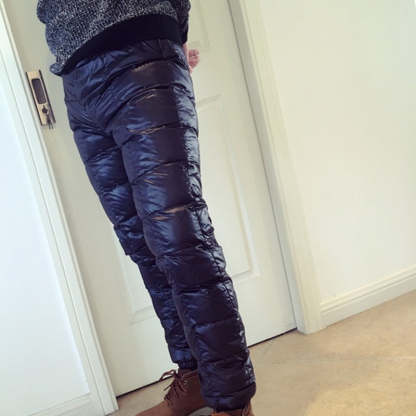High Waist Outdoor Men Winter Trekking Trousers-USA Camp Zone