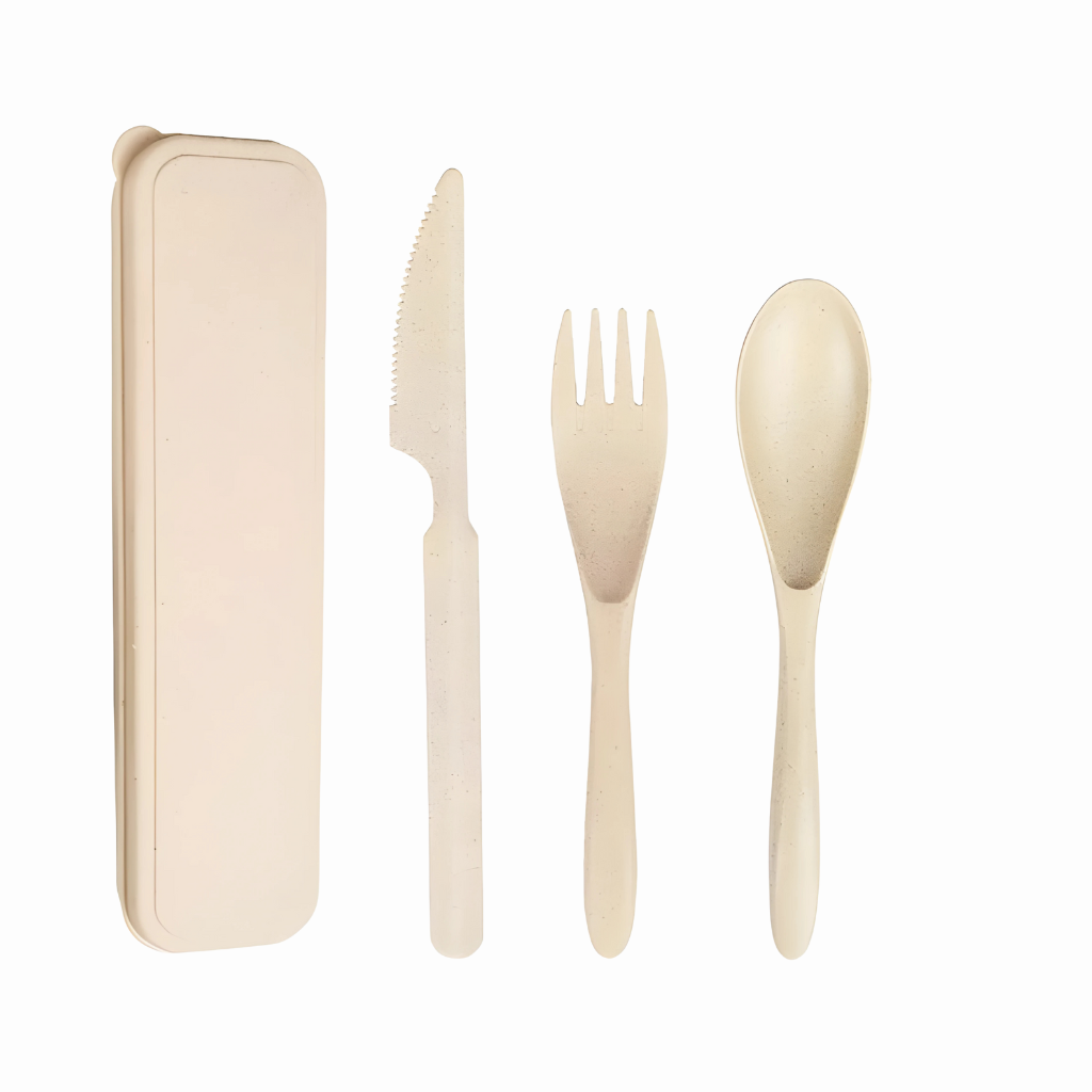 Reusable Travel Utensils Set With Case