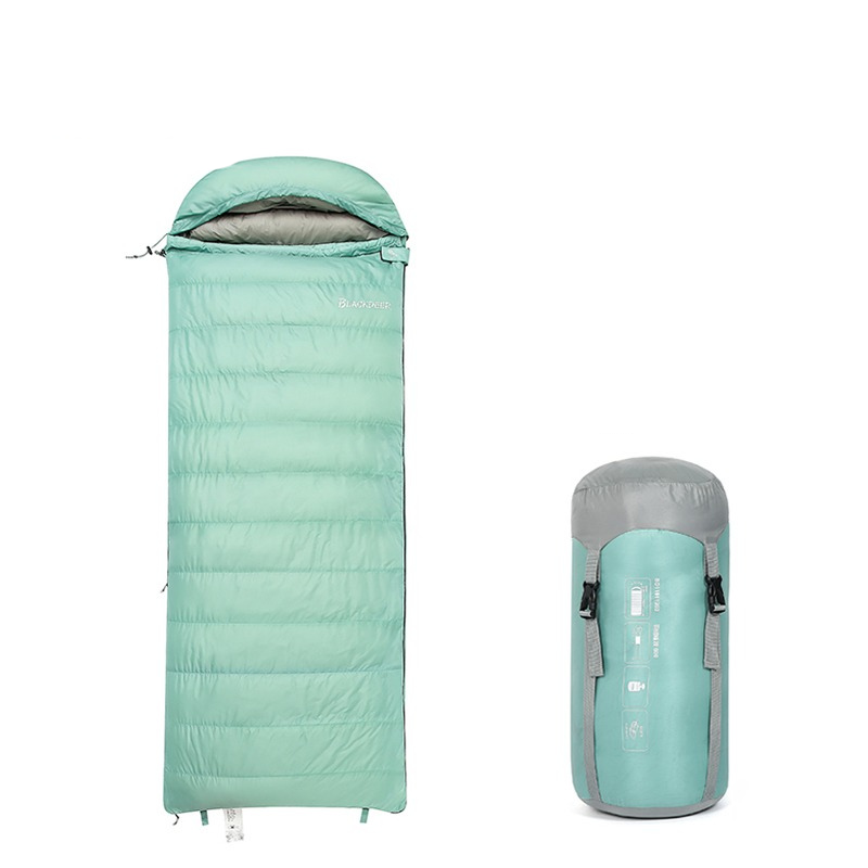 Ultralight White Duck Down Sleeping Bag-USA Camp Zone