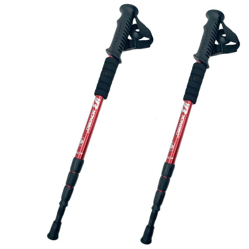 Anti-Shock Ultra Light Adjustable Trekking Poles-USA Camp Zone