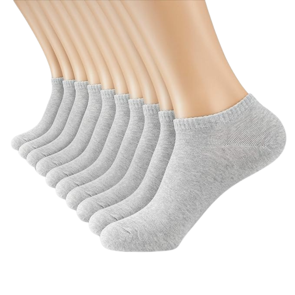 Multipack Of Thin Cotton Low Cut Socks 