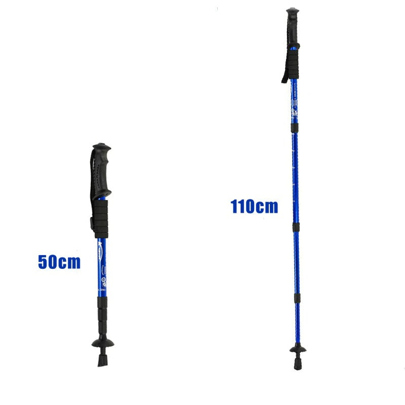 Anti-Shock Ultra Light Adjustable Trekking Poles-USA Camp Zone