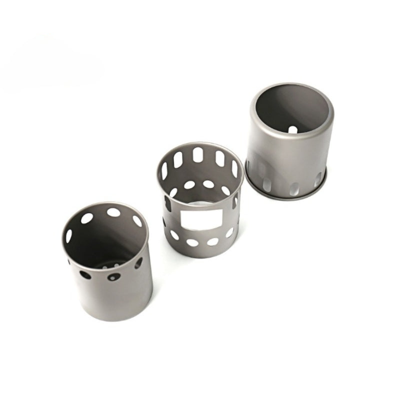 Pure Titanium Outdoor Camping Wood Stove-USA Camp Zone