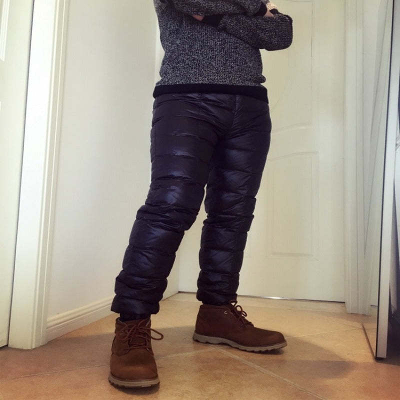 High Waist Outdoor Men Winter Trekking Trousers-USA Camp Zone