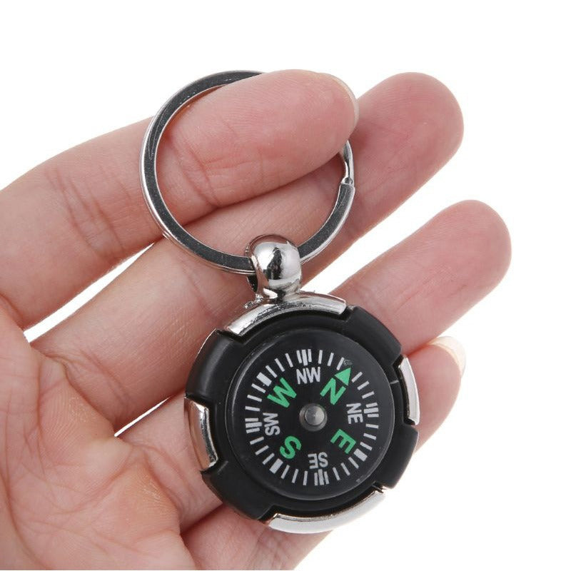 Mini Practical Pocket Filled Plastic Miniature Compass-USA Camp Zone