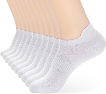 10 Pairs Men and Women Ankle Thin Athletic Running Low Cut Socks