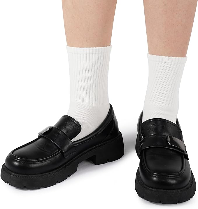 Pack Of 6 Women Ankle Casual Calf Socks