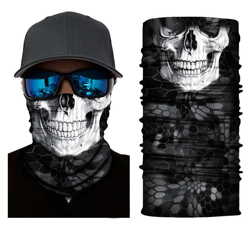 Sports Seamless Bandanas Neck Gaiter Buffs Face Mask-USA Camp Zone