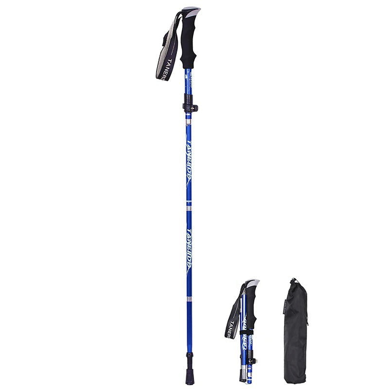 5-Section Outdoor Fold Trekking Poles-USA Camp Zone
