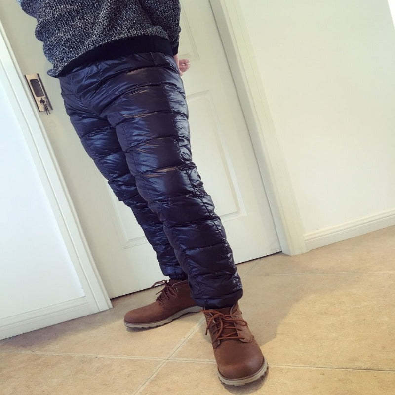 High Waist Outdoor Men Winter Trekking Trousers-USA Camp Zone