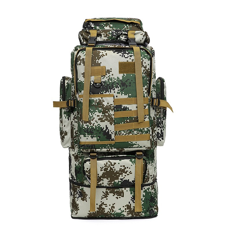 Travel Hiking Extended Canvas Luggage Bag-USA Camp Zone