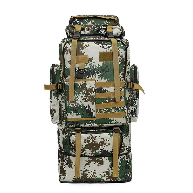 Travel Hiking Extended Canvas Luggage Bag-USA Camp Zone