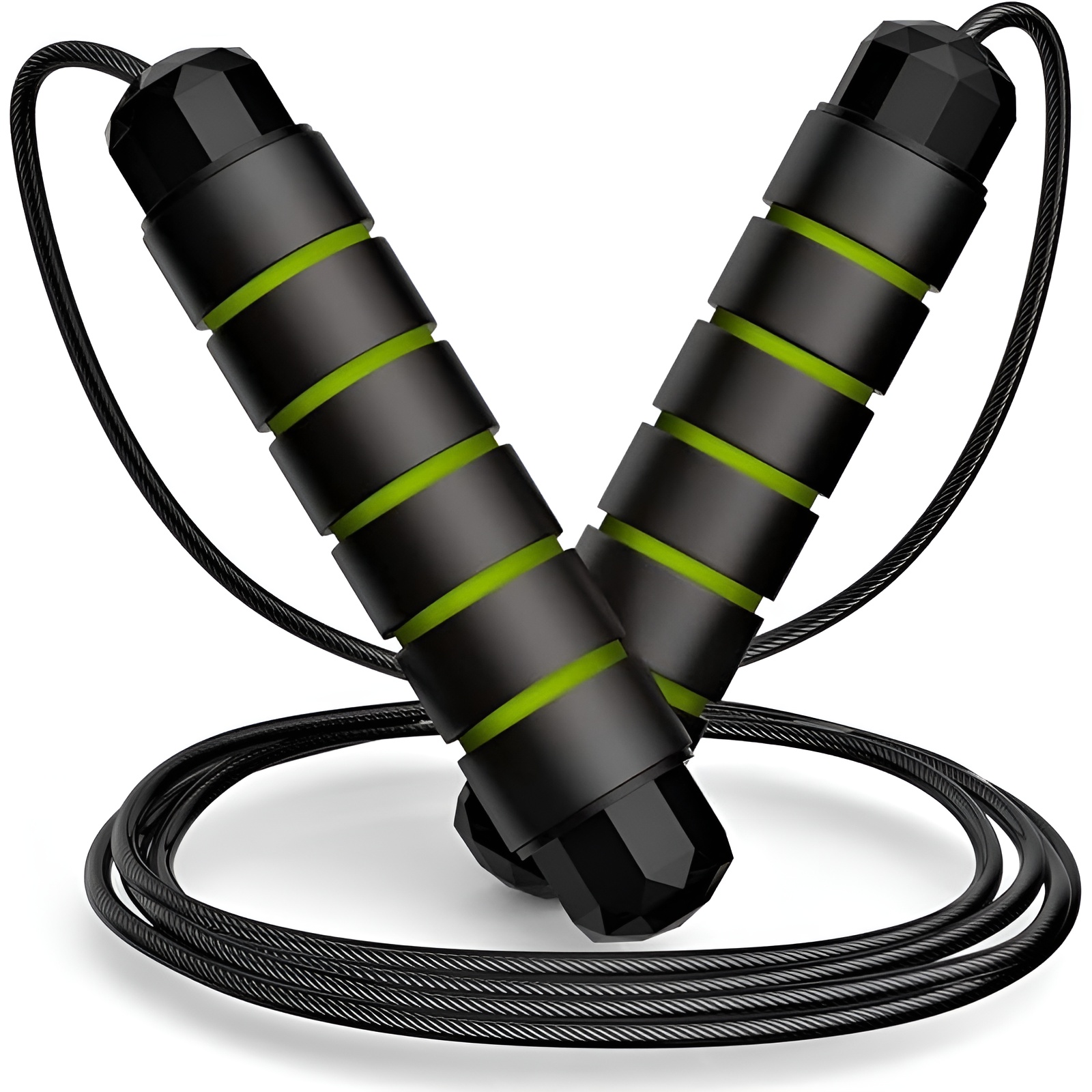 Rapid Speed Jumping Rope Cable with Ball Bearings