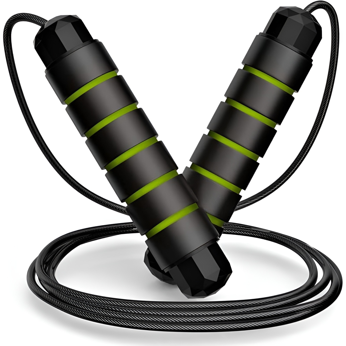 Rapid Speed Jumping Rope Cable with Ball Bearings