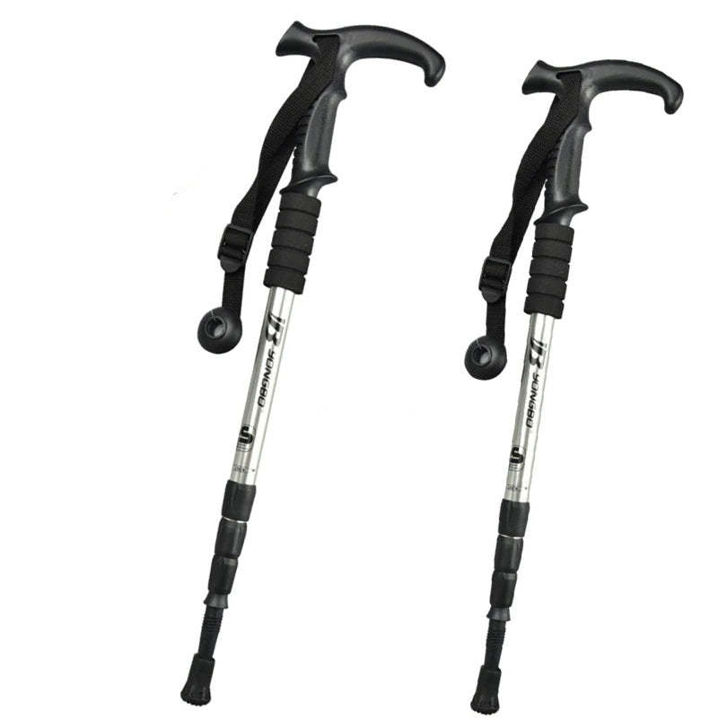 Anti-Shock Ultra Light Adjustable Trekking Poles-USA Camp Zone
