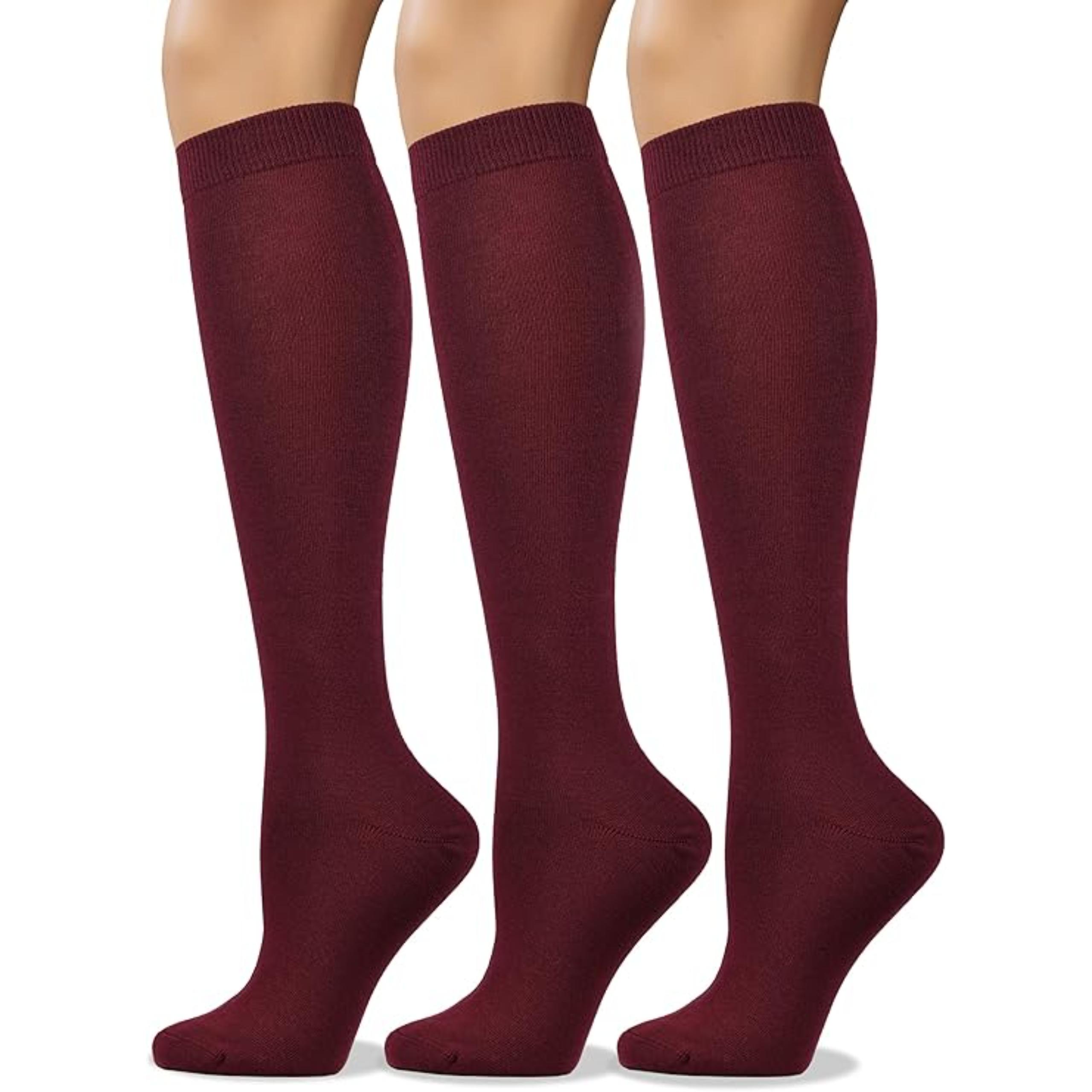 Women Soft Combed High Long Seamless Socks