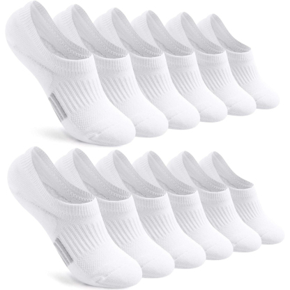 Women Cushioned Low Cut Athletic Running Socks