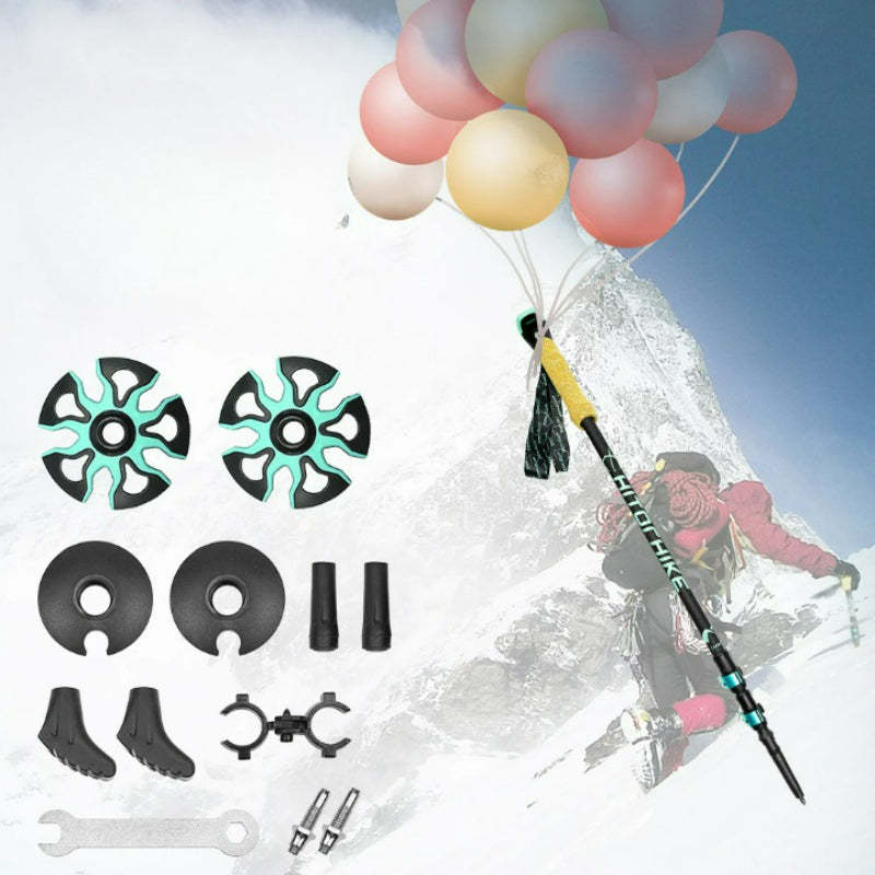 Carbon Fiber External Quick Lock Trekking Poles-USA Camp Zone