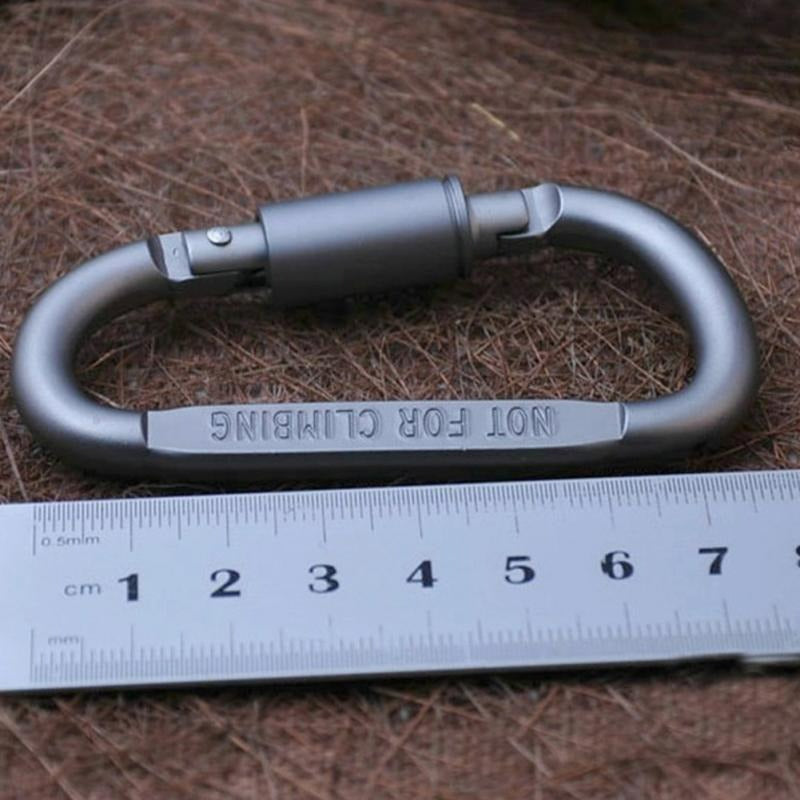 6 Pcs Carabiner Travel Kit Camping Equipment-USA Camp Zone