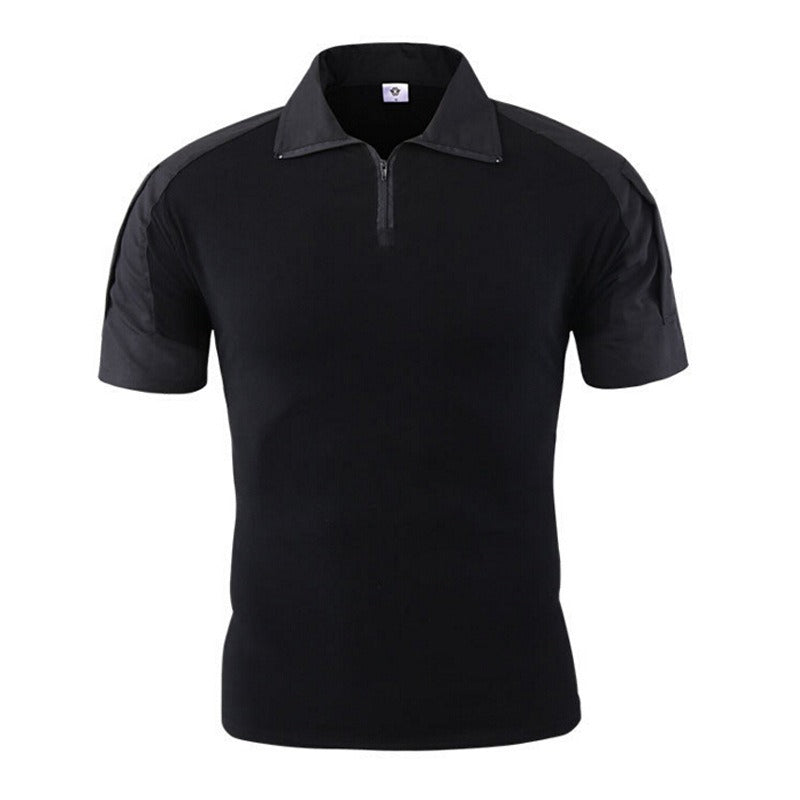 Men's Outdoor Tactical Military Camouflage T-shirt-USA Camp Zone