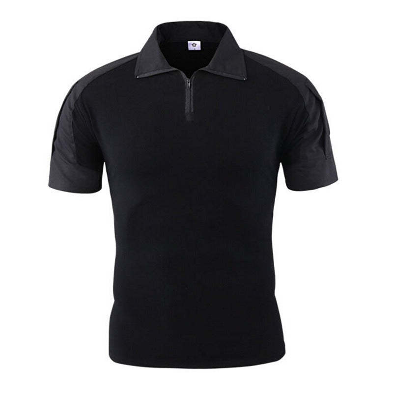 Men's Outdoor Tactical Military Camouflage T-shirt-USA Camp Zone