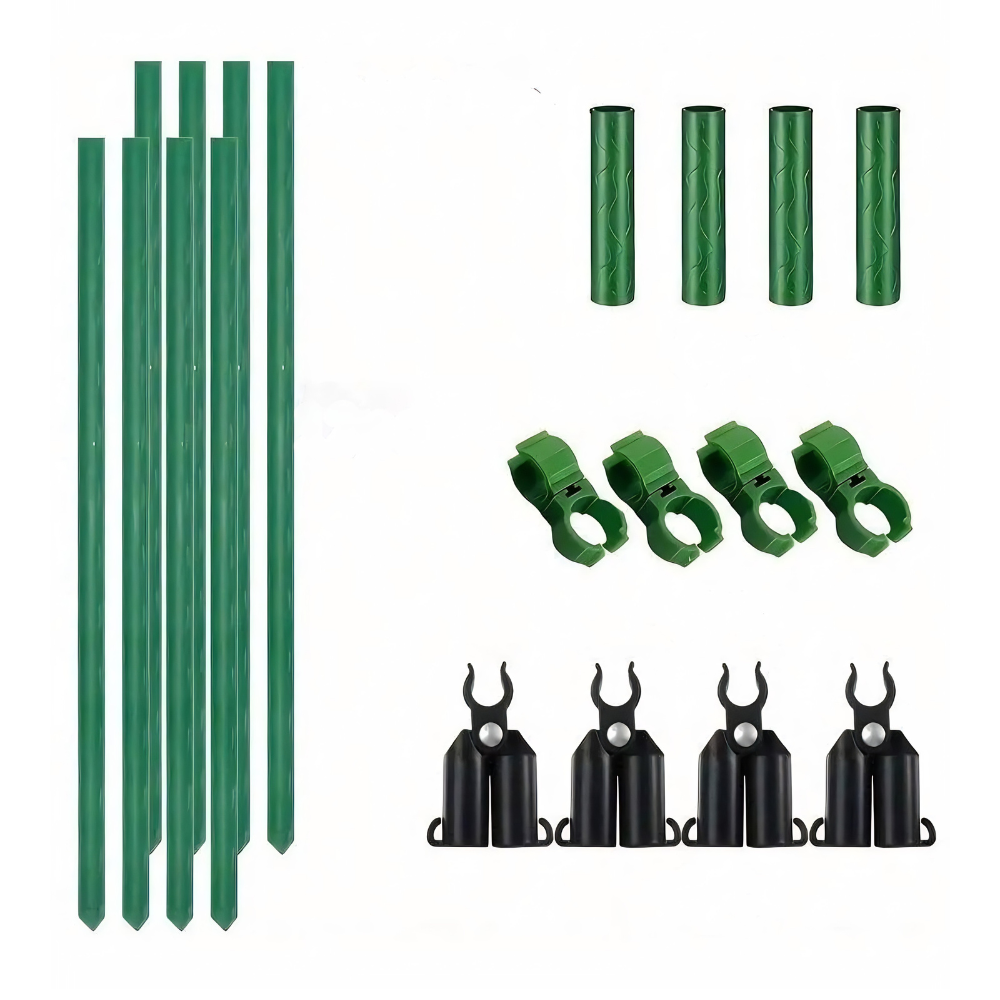 Sturdy Freely Combinable Garden Plant Support Set For Greenhouse Outdoor Gardening