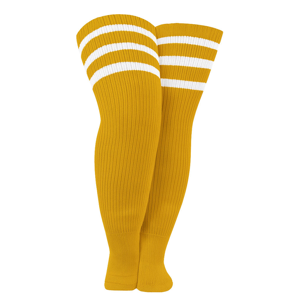 Plus Size Striped High Socks For Women
