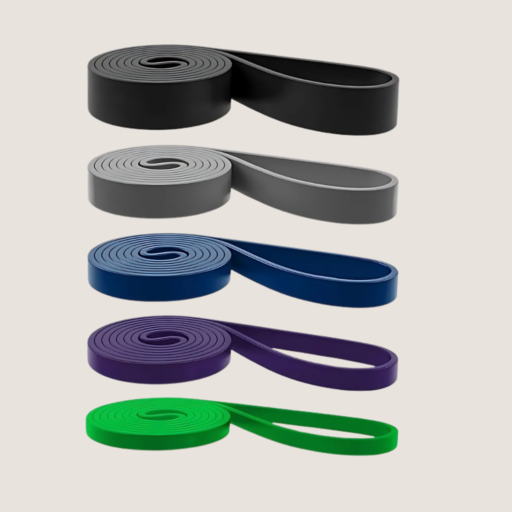 Pack Of 5 Workout Pull Up Assistance Bands