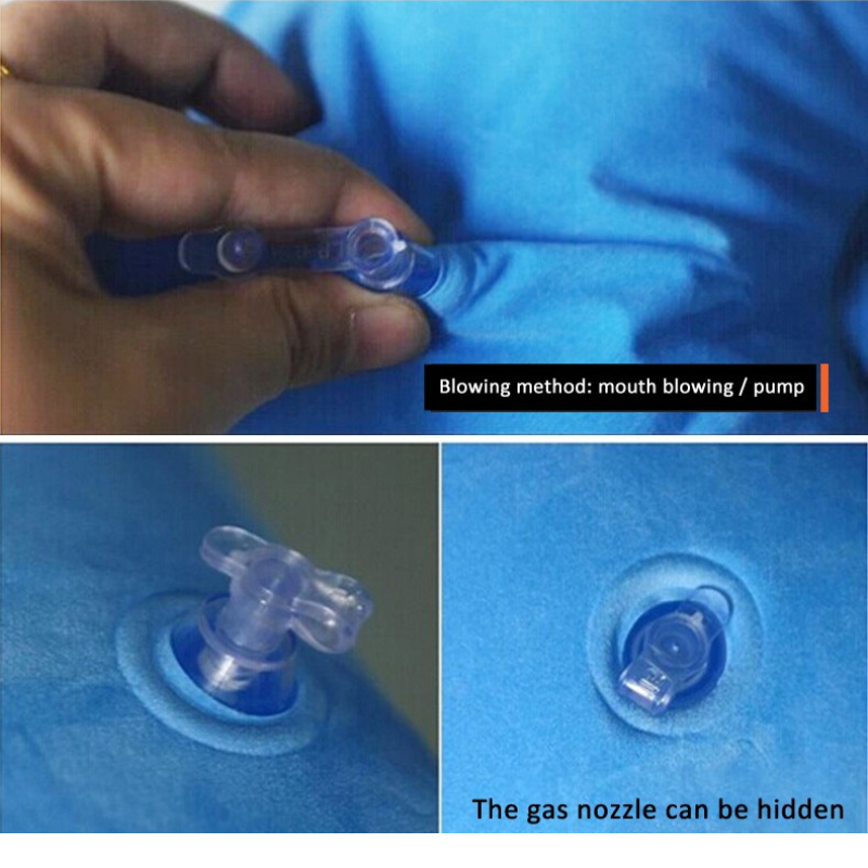 Inflatable Travel Neck Pillow-USA Camp Zone