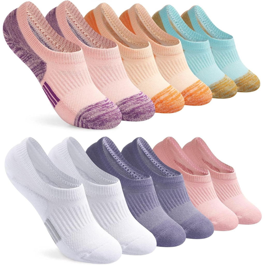 Women Cushioned Low Cut Athletic Running Socks