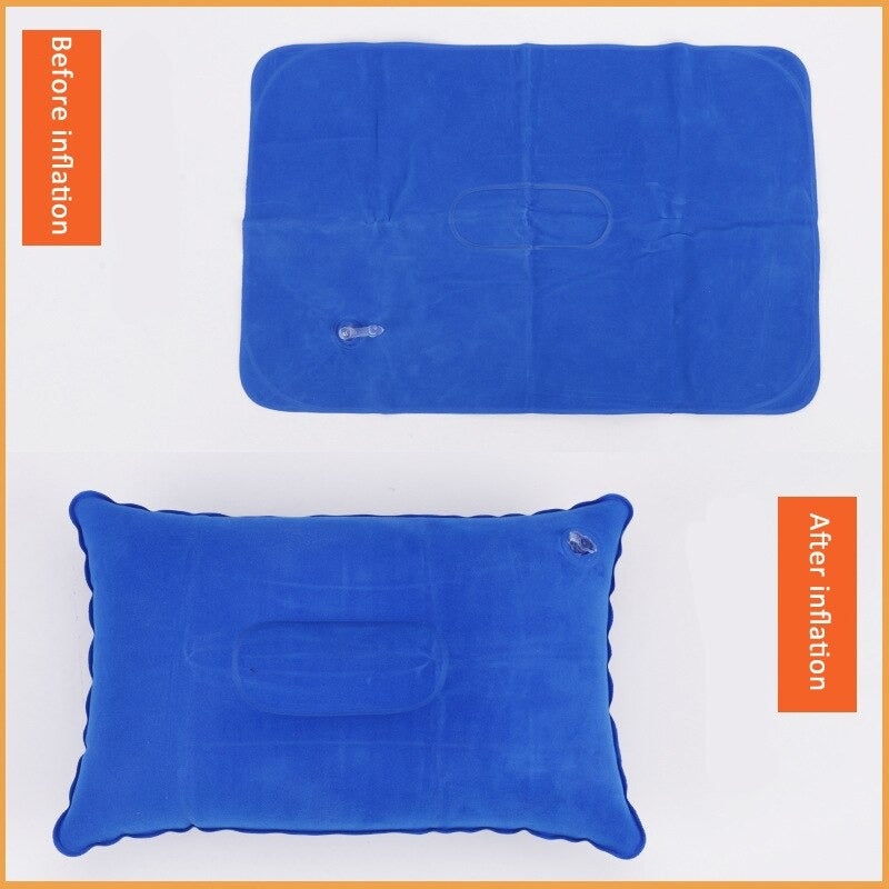 Inflatable Travel Neck Pillow-USA Camp Zone