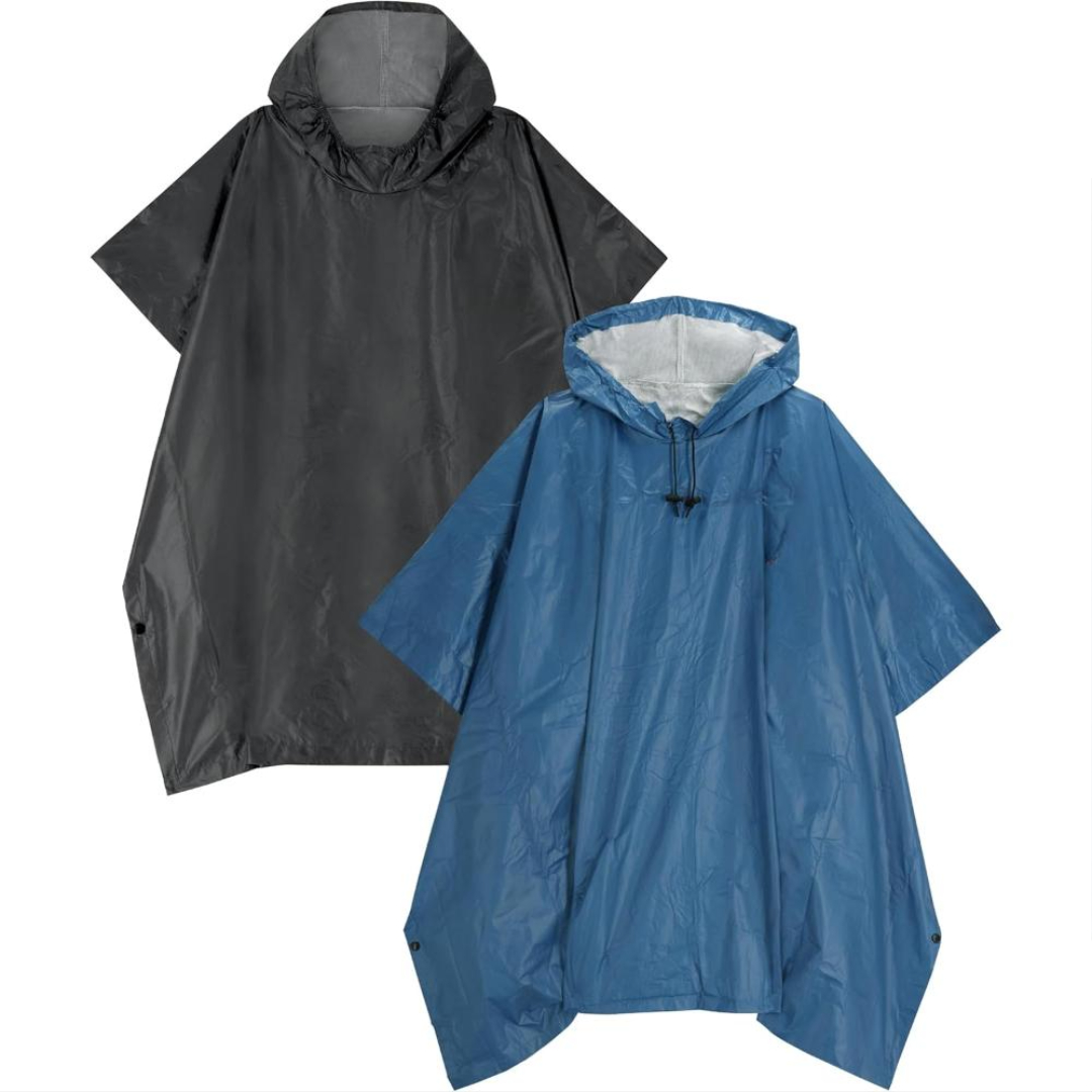 Pack of 2 Youth Ultra Lite Waterproof Rain Poncho