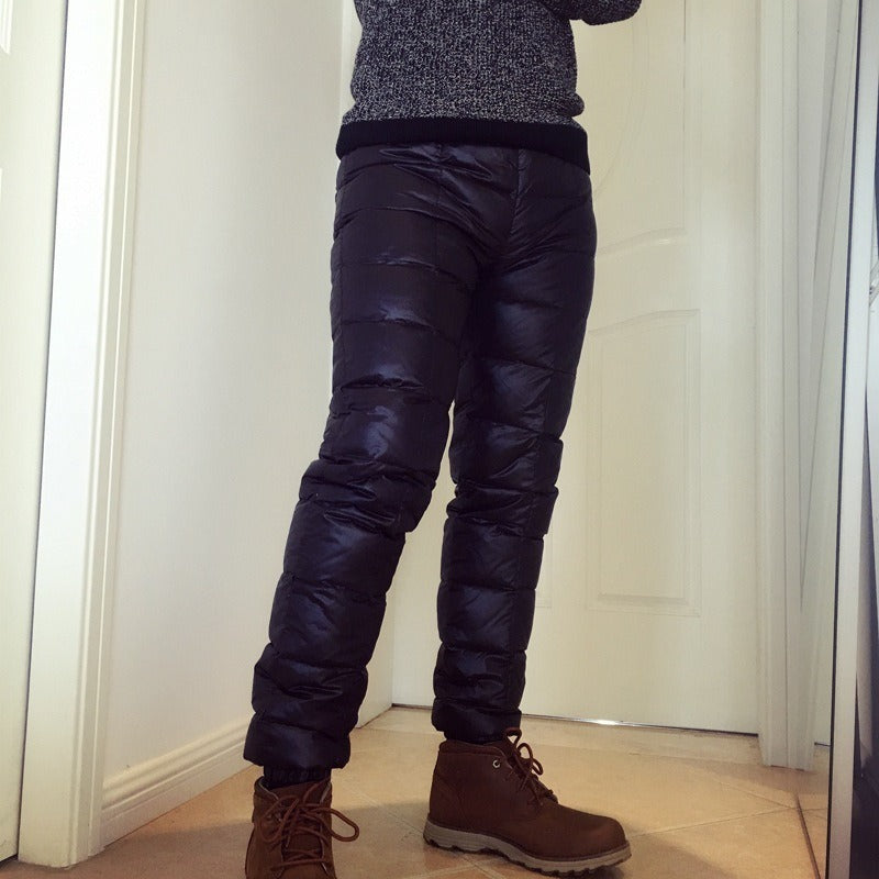 High Waist Outdoor Men Winter Trekking Trousers-USA Camp Zone