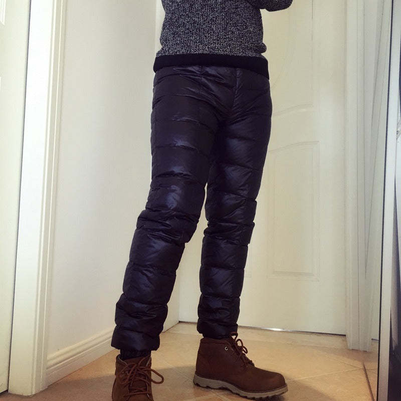 High Waist Outdoor Men Winter Trekking Trousers-USA Camp Zone