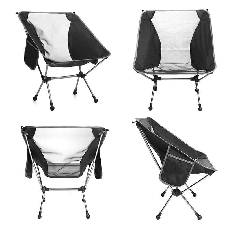 Superhard High-Load Outdoor Camping Portable Folding Chair-USA Camp Zone