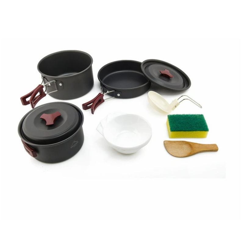 Outdoor Camping And Picnic Cookware Set-USA Camp Zone