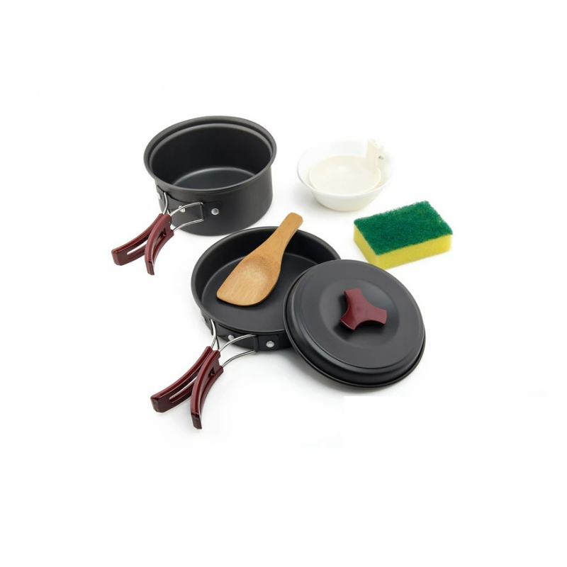 Outdoor Picnic Cookware Set-USA Camp Zone