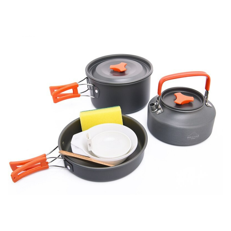 Camping Outdoor Cookware Set-USA Camp Zone