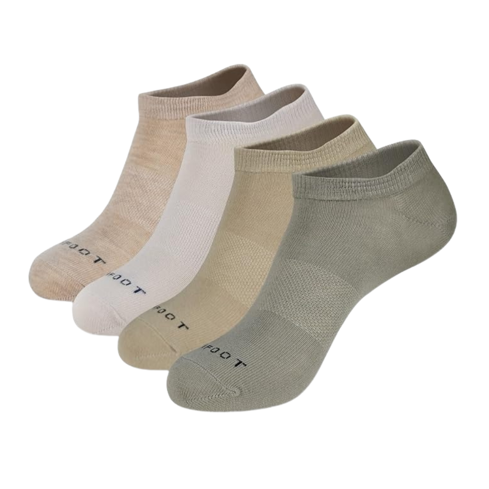 Multipack Of Thin Cotton Low Cut Socks 