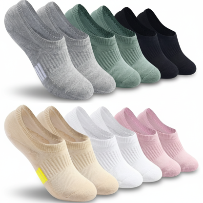Women Cushioned Low Cut Athletic Running Socks
